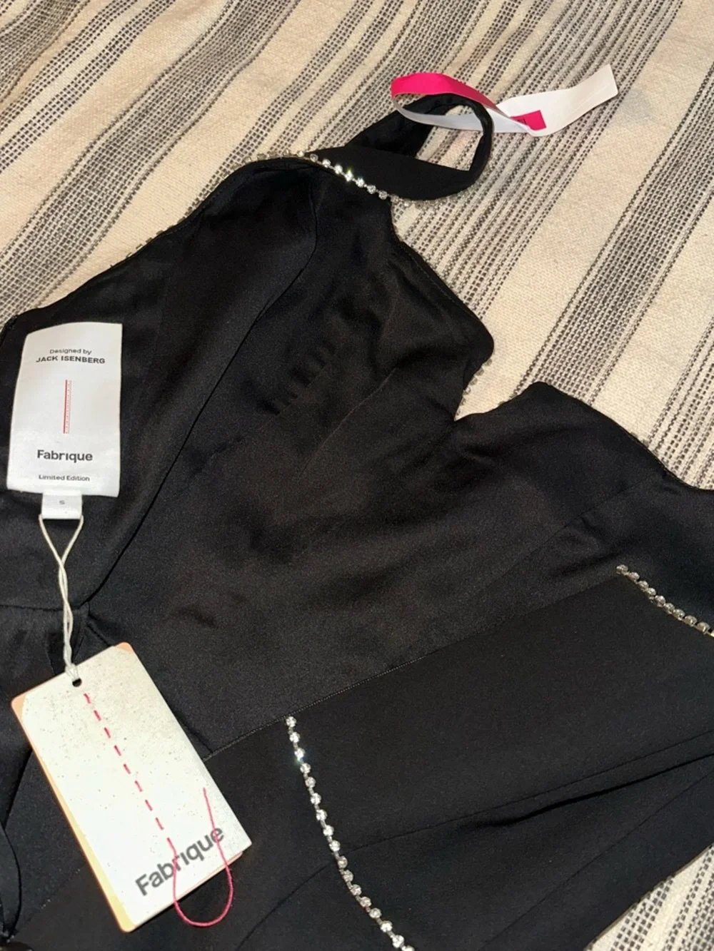 New Fabrique AVA RHINESTONE Dress - Picture 6 of 7